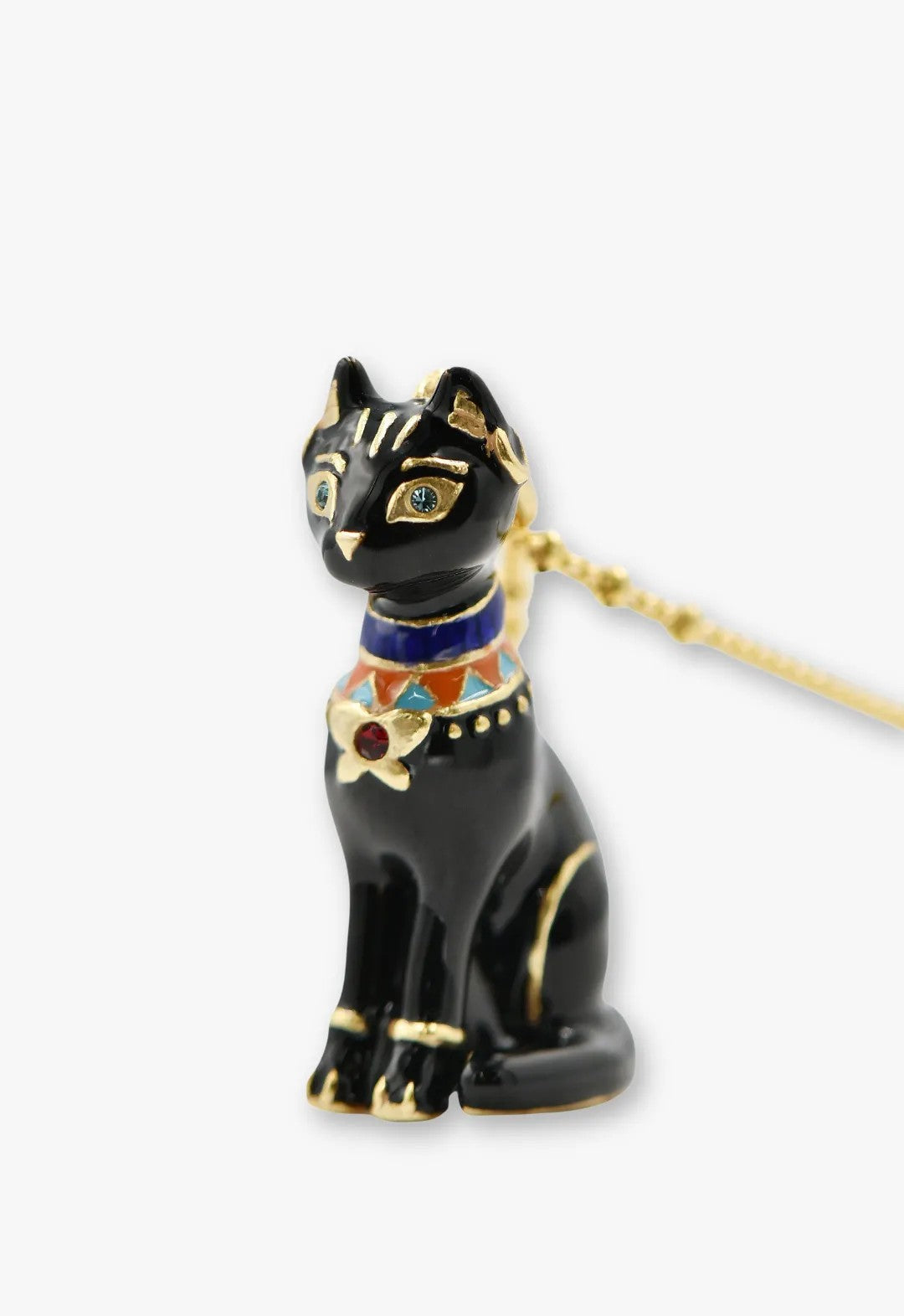 Anna Sui Egyptian Cat Necklace