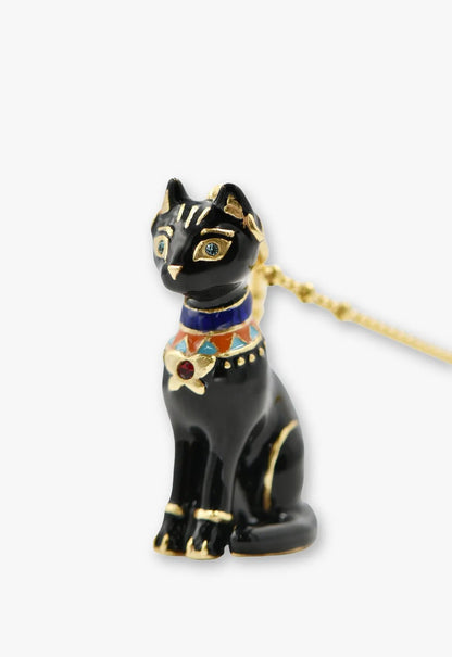 Anna Sui Egyptian Cat Necklace