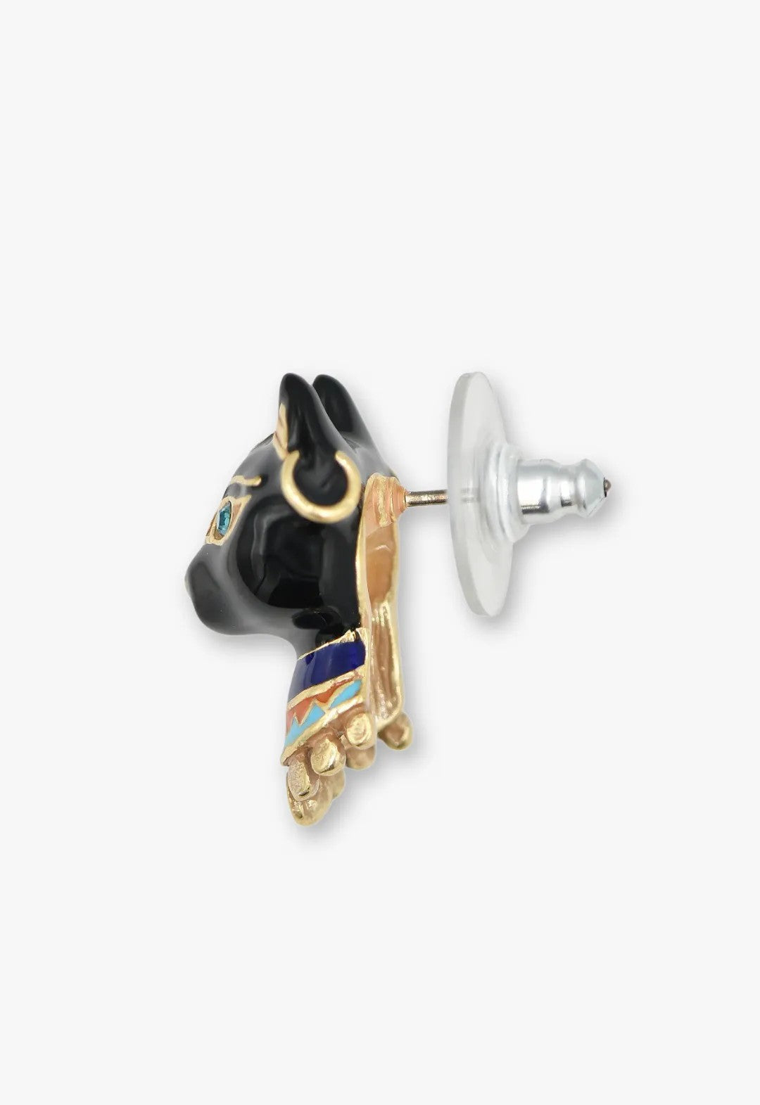 Anna Sui Egyptian Cat Stud Earrings