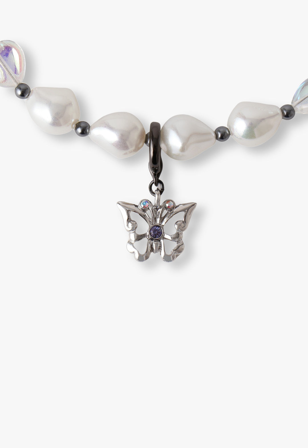 Anna Sui Butterfly Pearl Choker