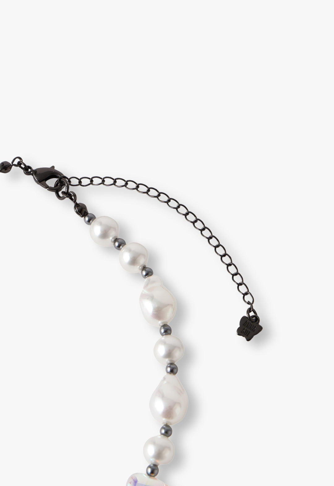 Anna Sui Butterfly Pearl Choker