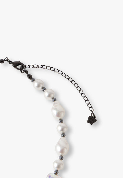 Anna Sui Butterfly Pearl Choker