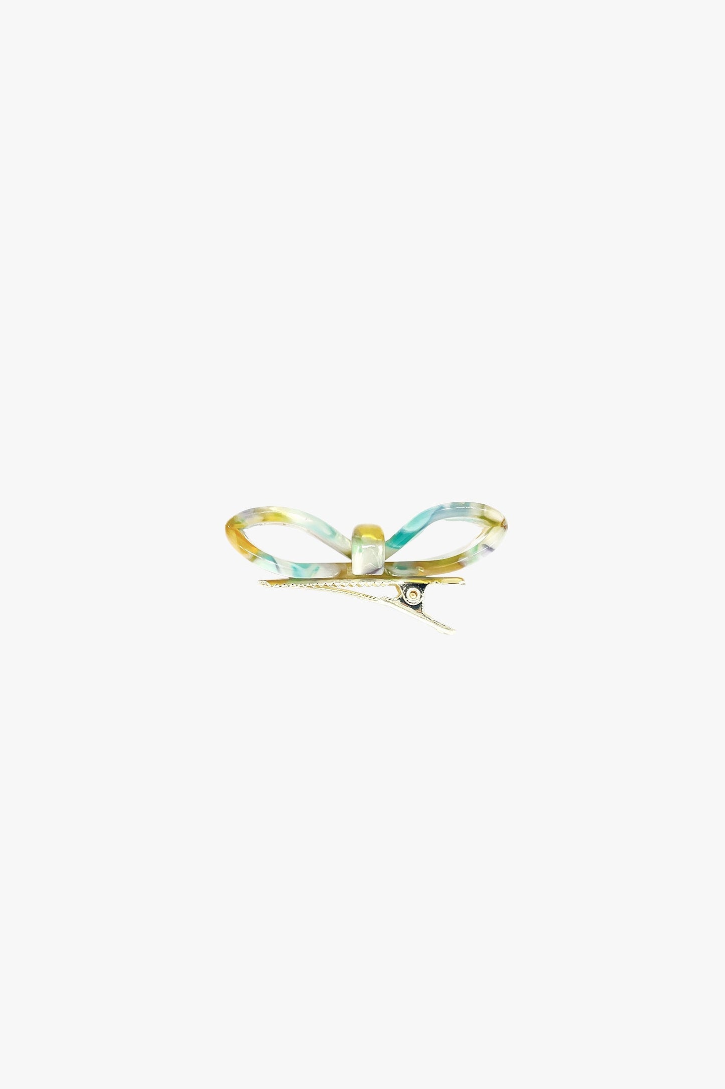 Anna Sui Love Puff Bow Side Clamp - Honey Mix
