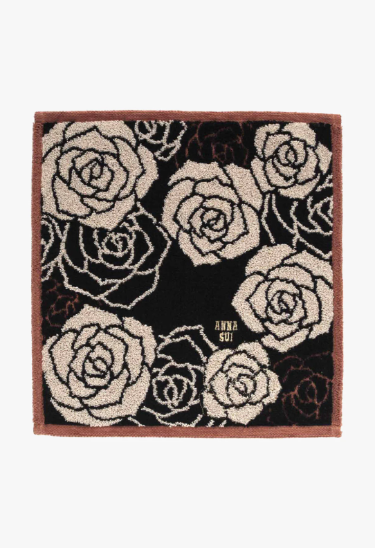 Anna Sui Metallic Bloom Washcloth