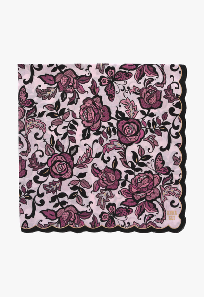 Anna Sui Butterfly Garden Handkerchief