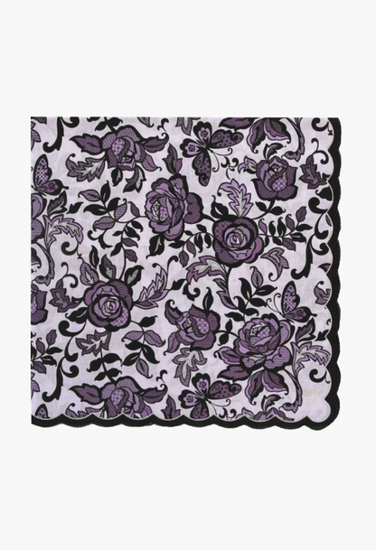 Anna Sui Butterfly Garden Handkerchief