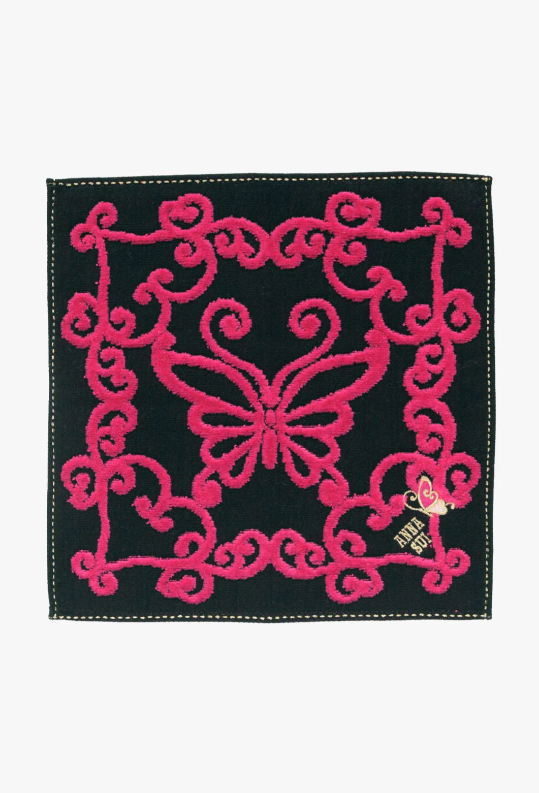 Anna Sui Butterfly Heart Washcloth