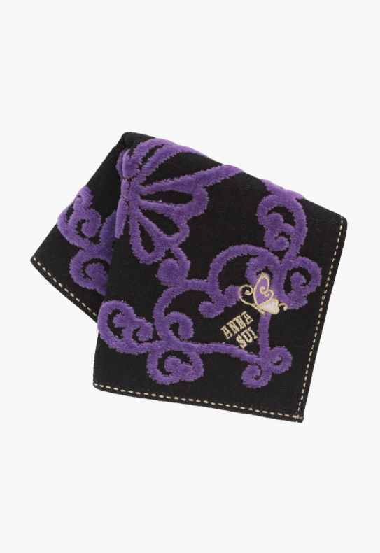 Anna Sui Butterfly Heart Washcloth