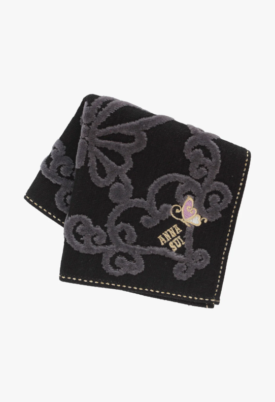 Anna Sui Butterfly Heart Washcloth