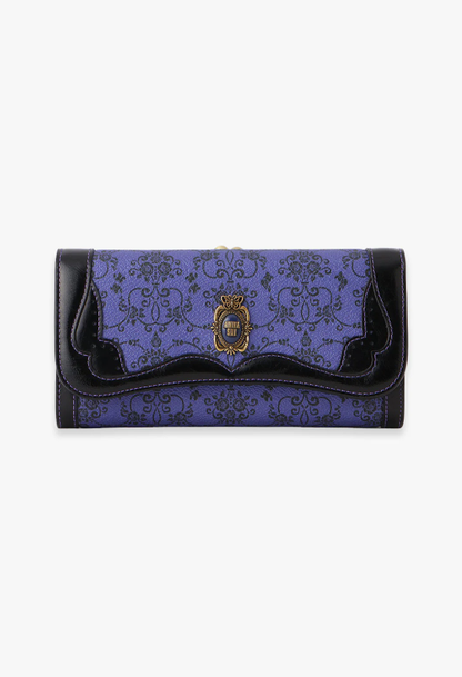 Anna Sui Lacey Roses Wallet - Purple