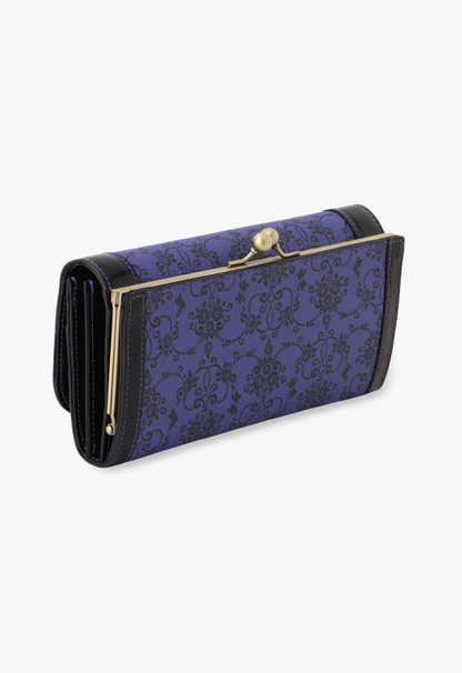Anna Sui Lacey Roses Wallet - Purple