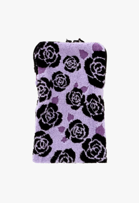 Anna Sui Rosebud Zipper Towel Pouch