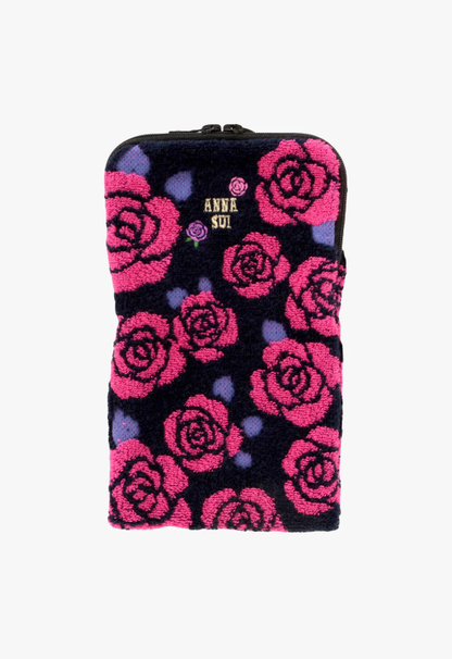 Anna Sui Rosebud Zipper Towel Pouch
