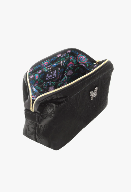 Anna Sui Midnight Rose Pouch