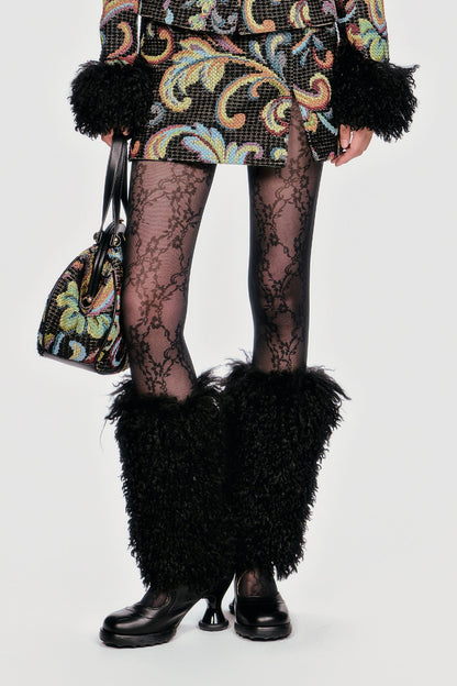 Anna Sui Tapestry Mini Skirt