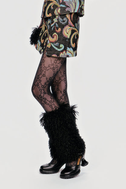 Anna Sui Tapestry Mini Skirt