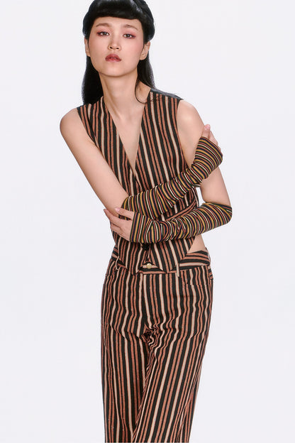 Anna Sui Venetian Stripe Arm Warmers
