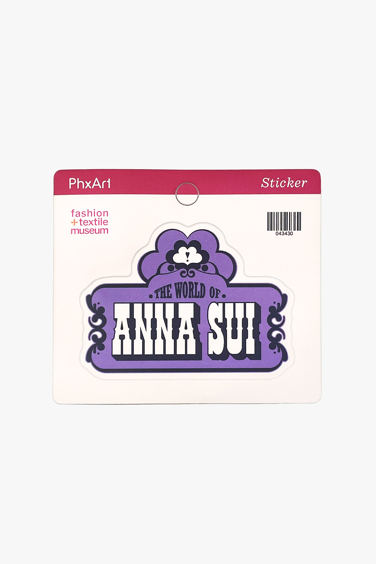 Anna Sui The World of Anna Sui Exhibition Sticker