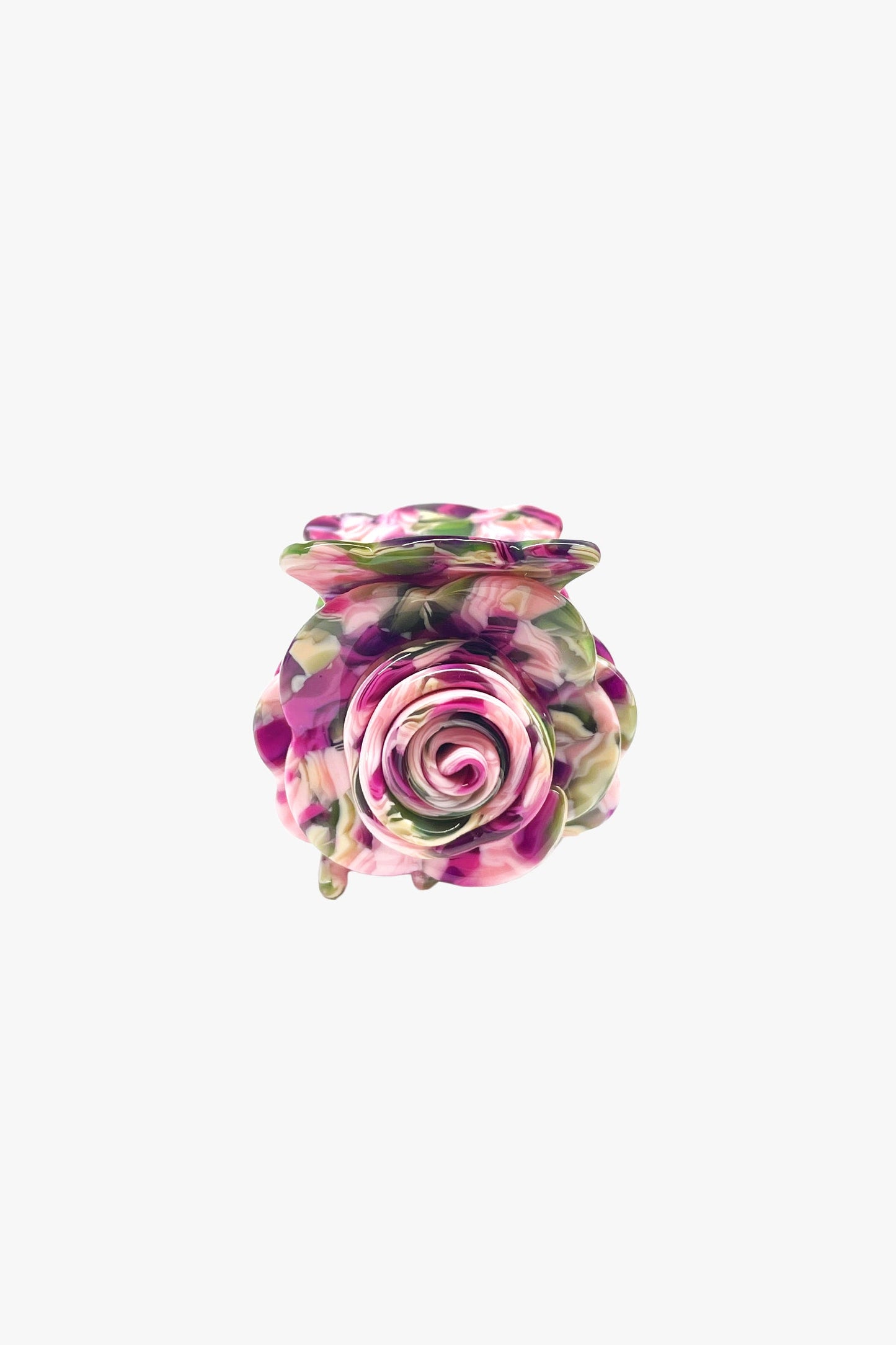 Anna Sui Layered Rosette Hair Jaw Clip - Multi Color