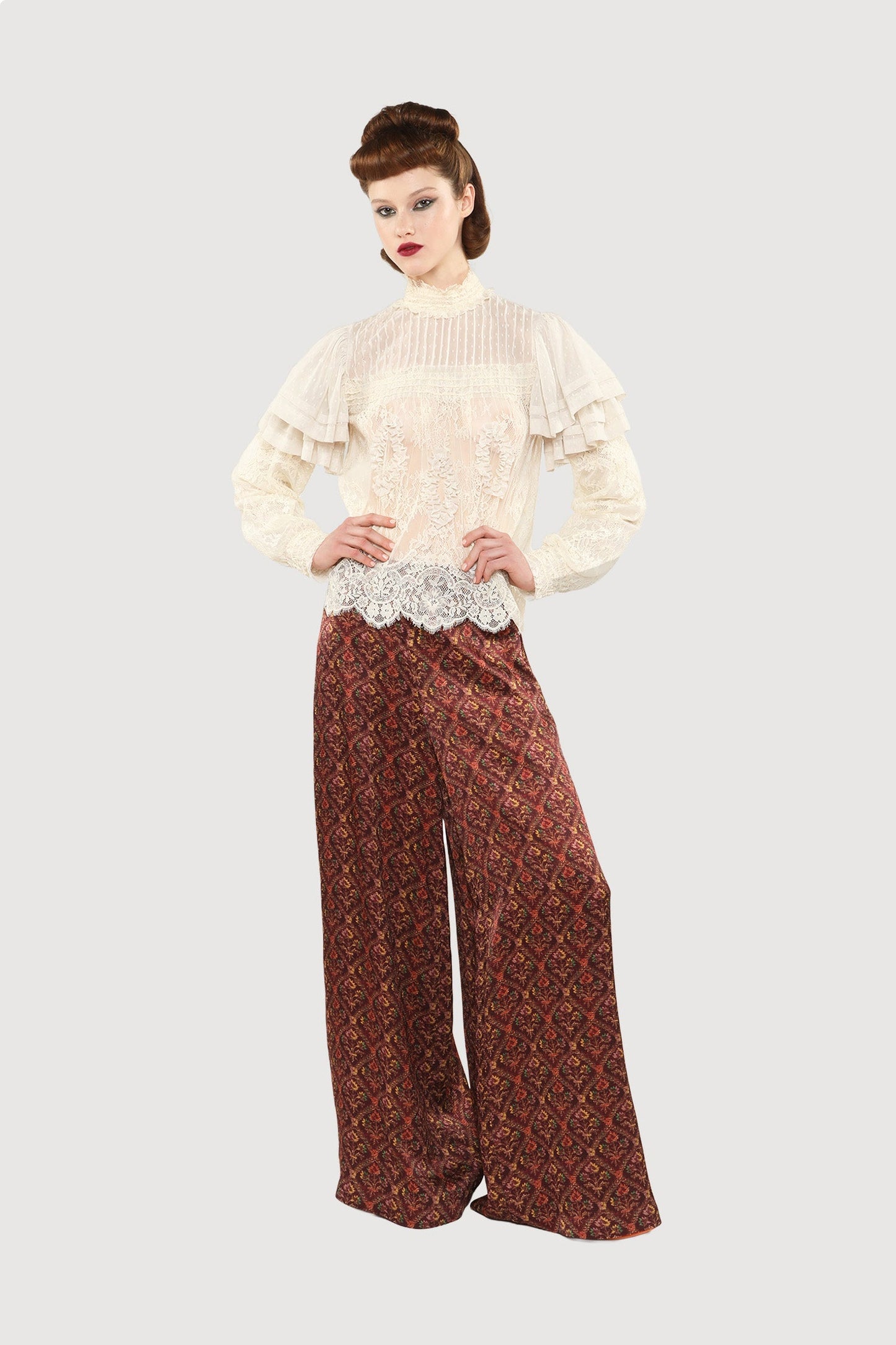 Anna Sui Wallpaper Medley Pants