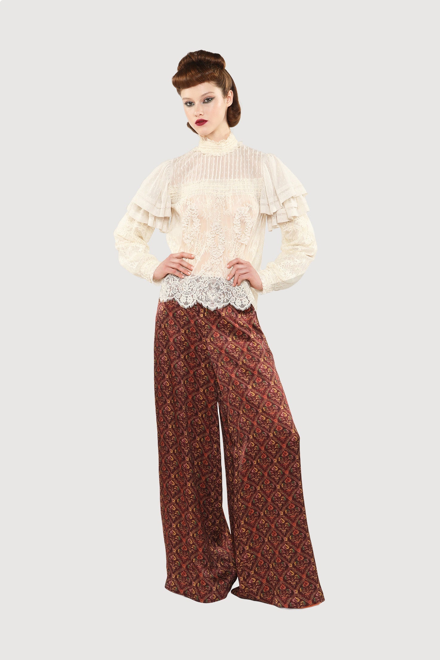 Anna Sui Wallpaper Medley Pants