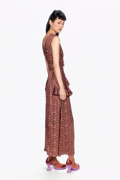 Anna Sui Wallpaper Medley Maxi Dress
