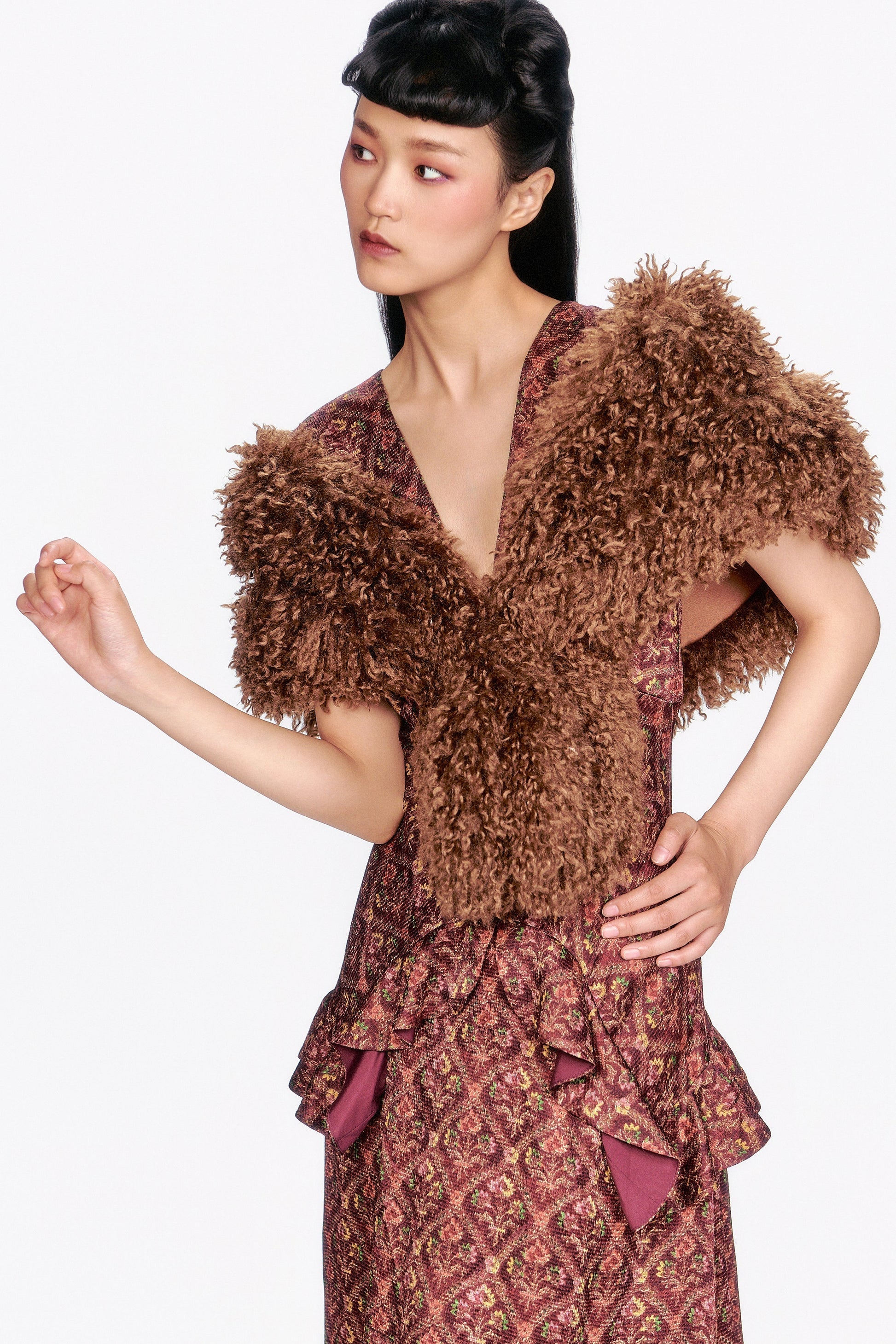 Anna Sui Wallpaper Medley Maxi Dress