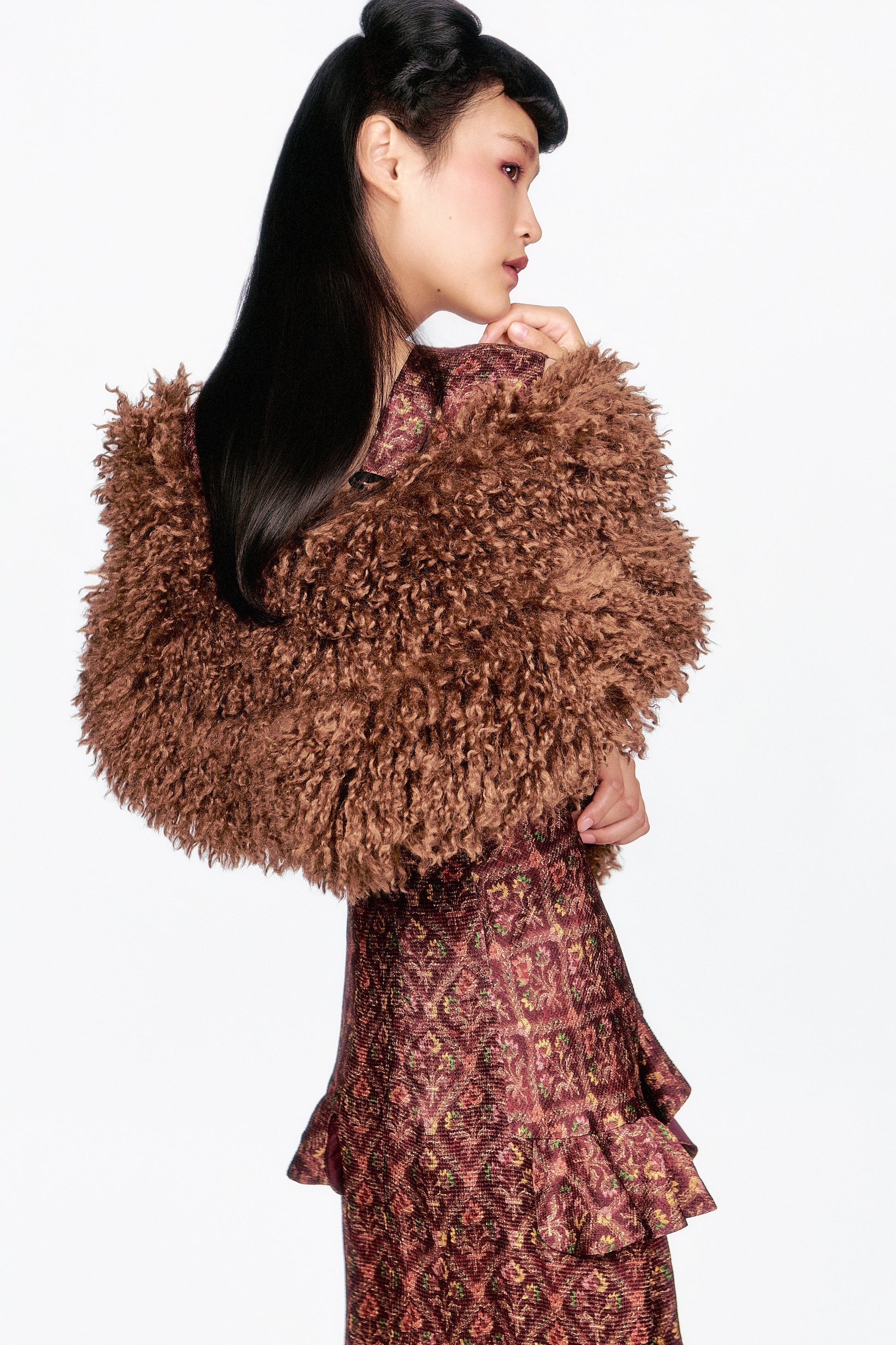 Anna Sui Wallpaper Medley Maxi Dress
