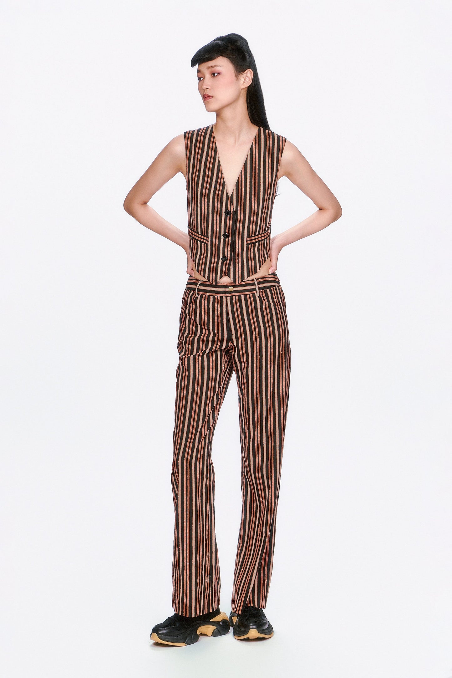 Anna Sui Pinstripe Pants
