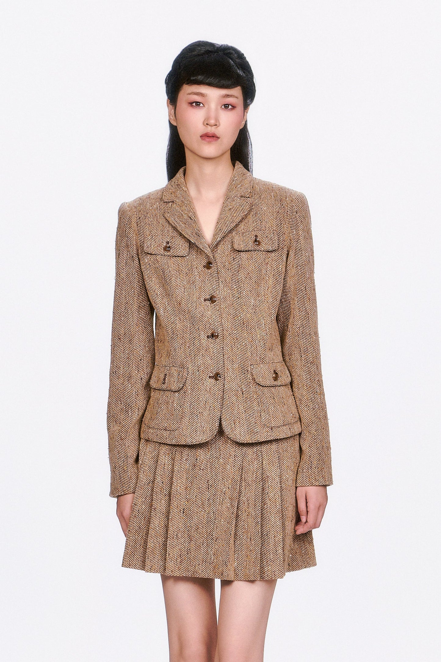 Anna Sui Herringbone Jacket