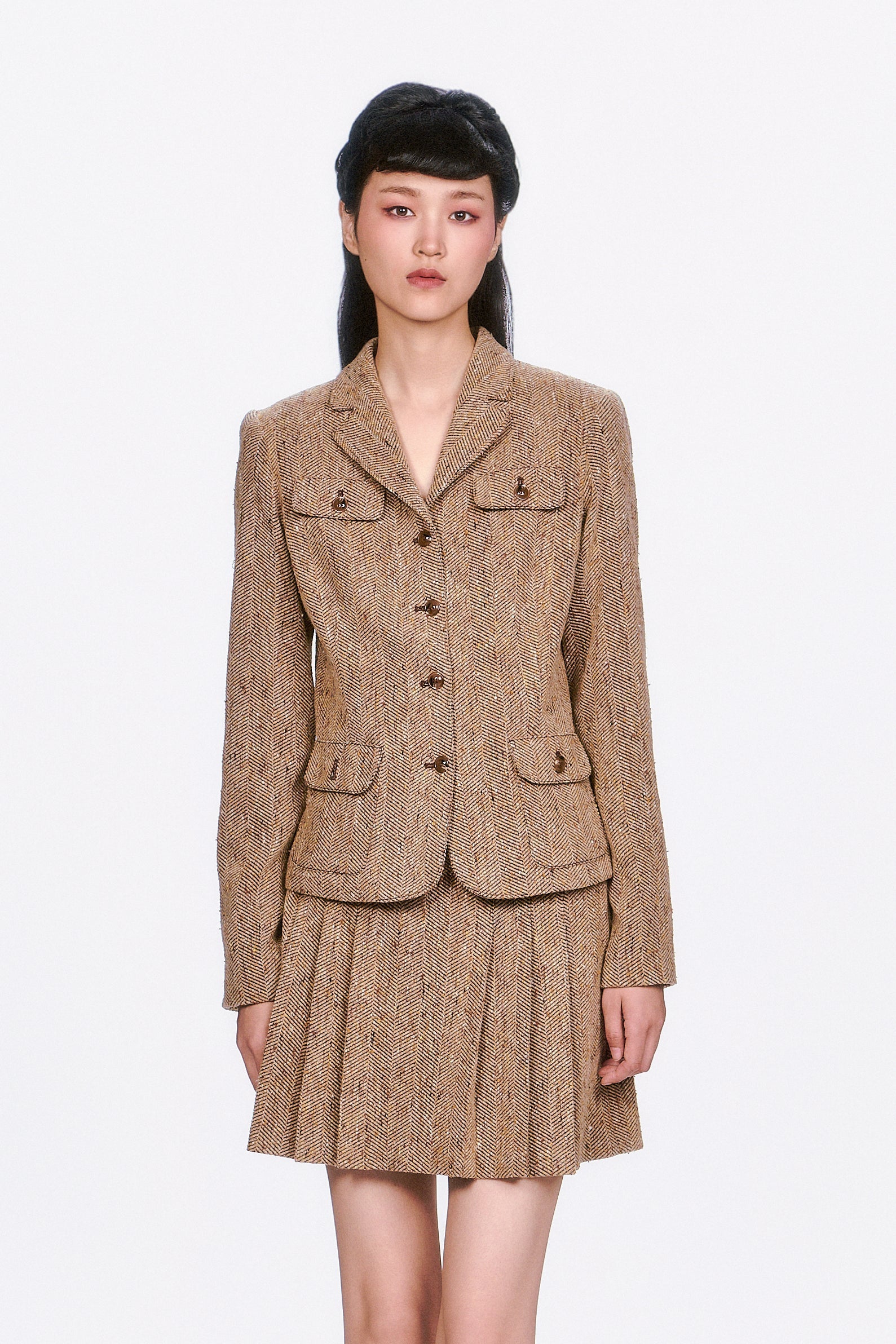 Anna Sui Herringbone Jacket