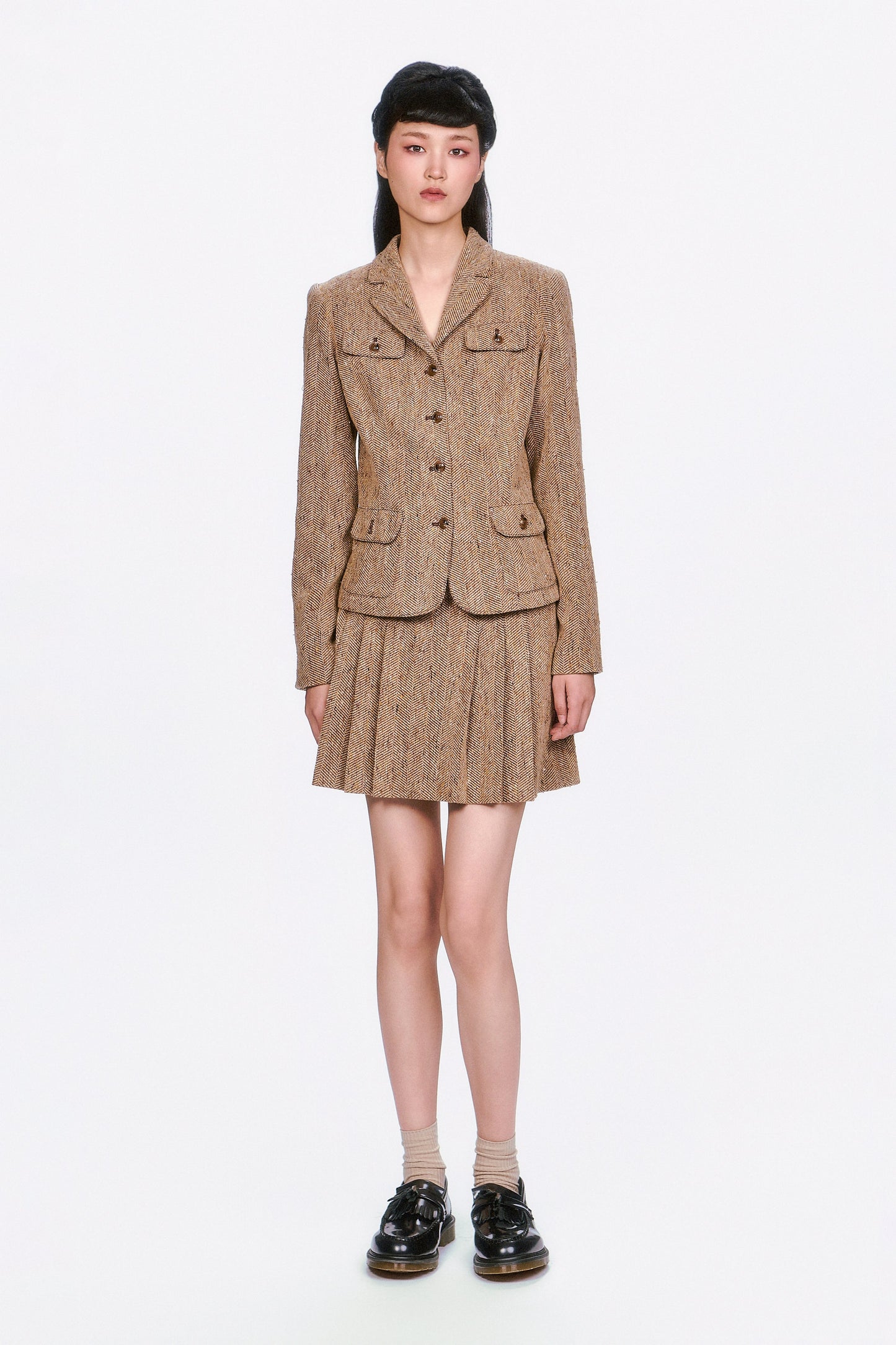 Anna Sui Herringbone Jacket