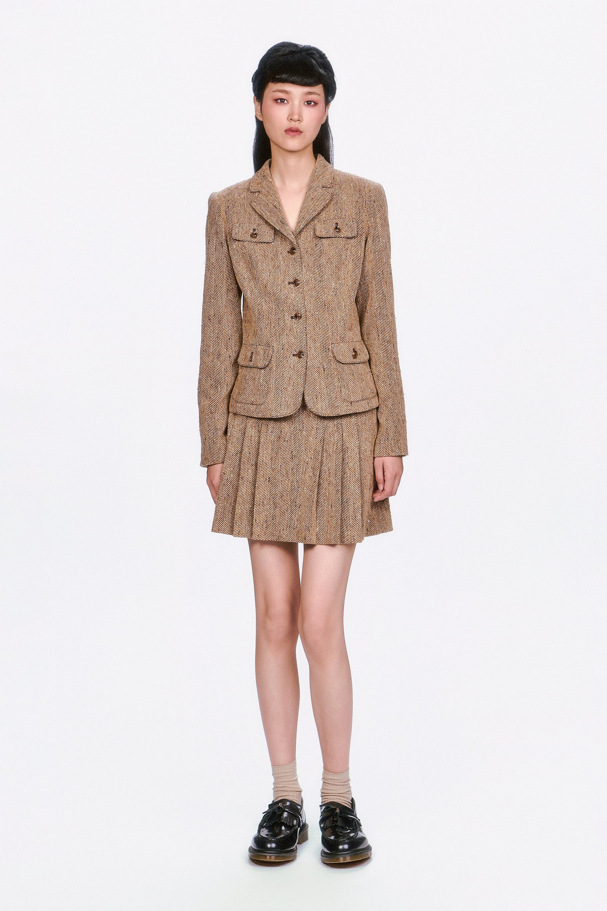 Anna Sui Herringbone Jacket