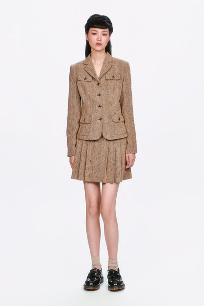 Anna Sui Herringbone Jacket