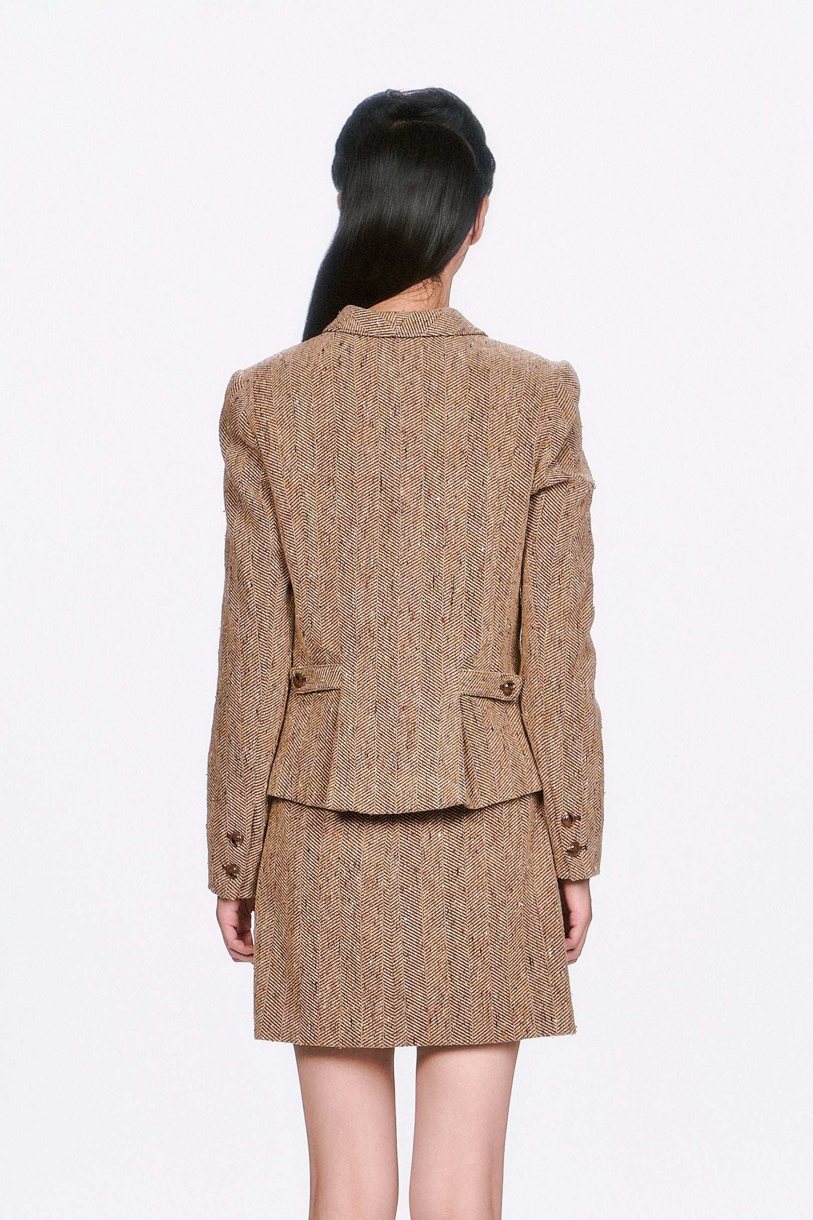 Anna Sui Herringbone Jacket