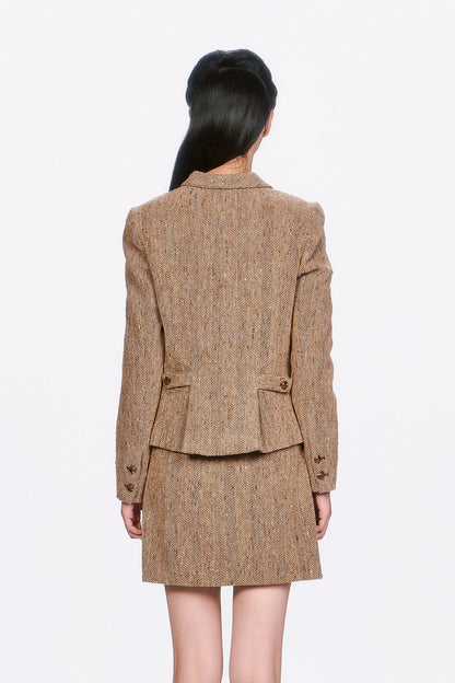 Anna Sui Herringbone Jacket