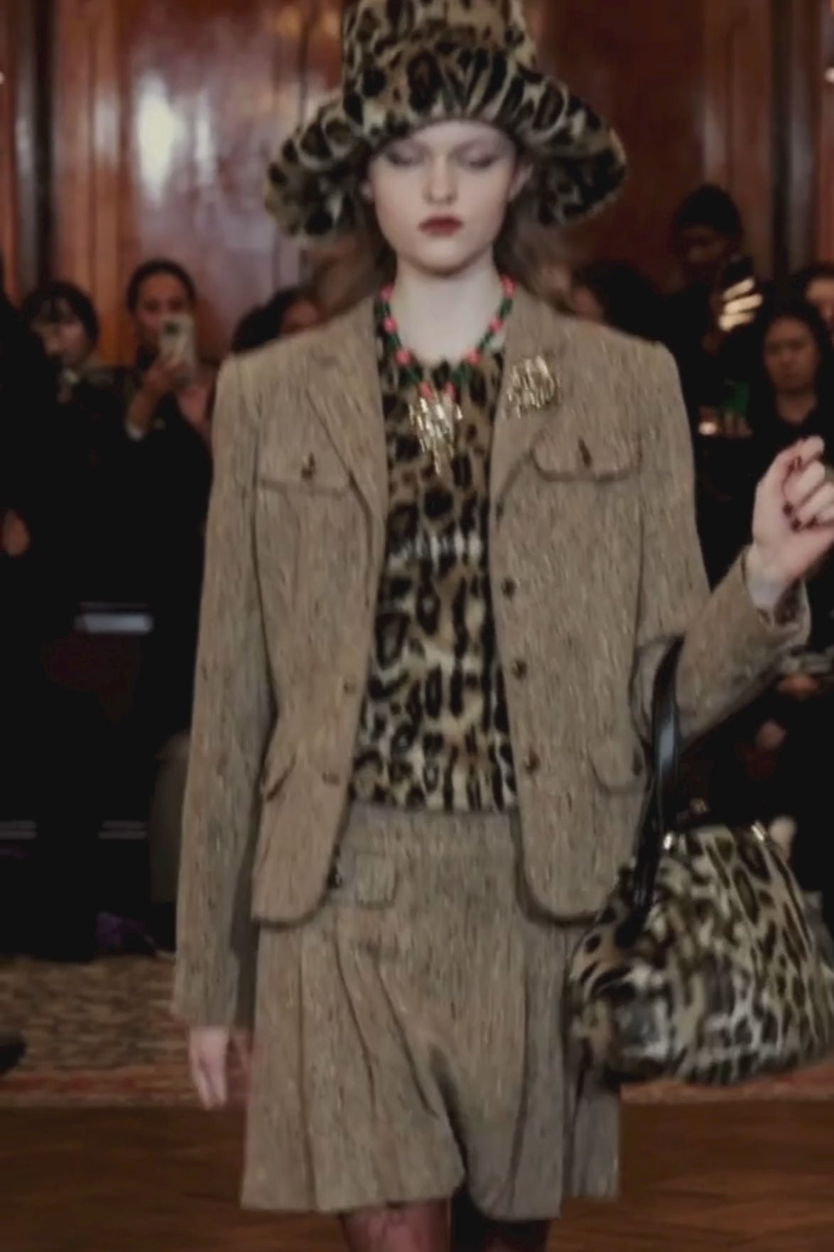Anna Sui Herringbone Jacket