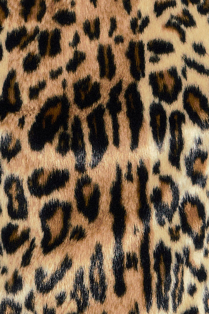 Anna Sui Faux Leopard Sleeveless Top