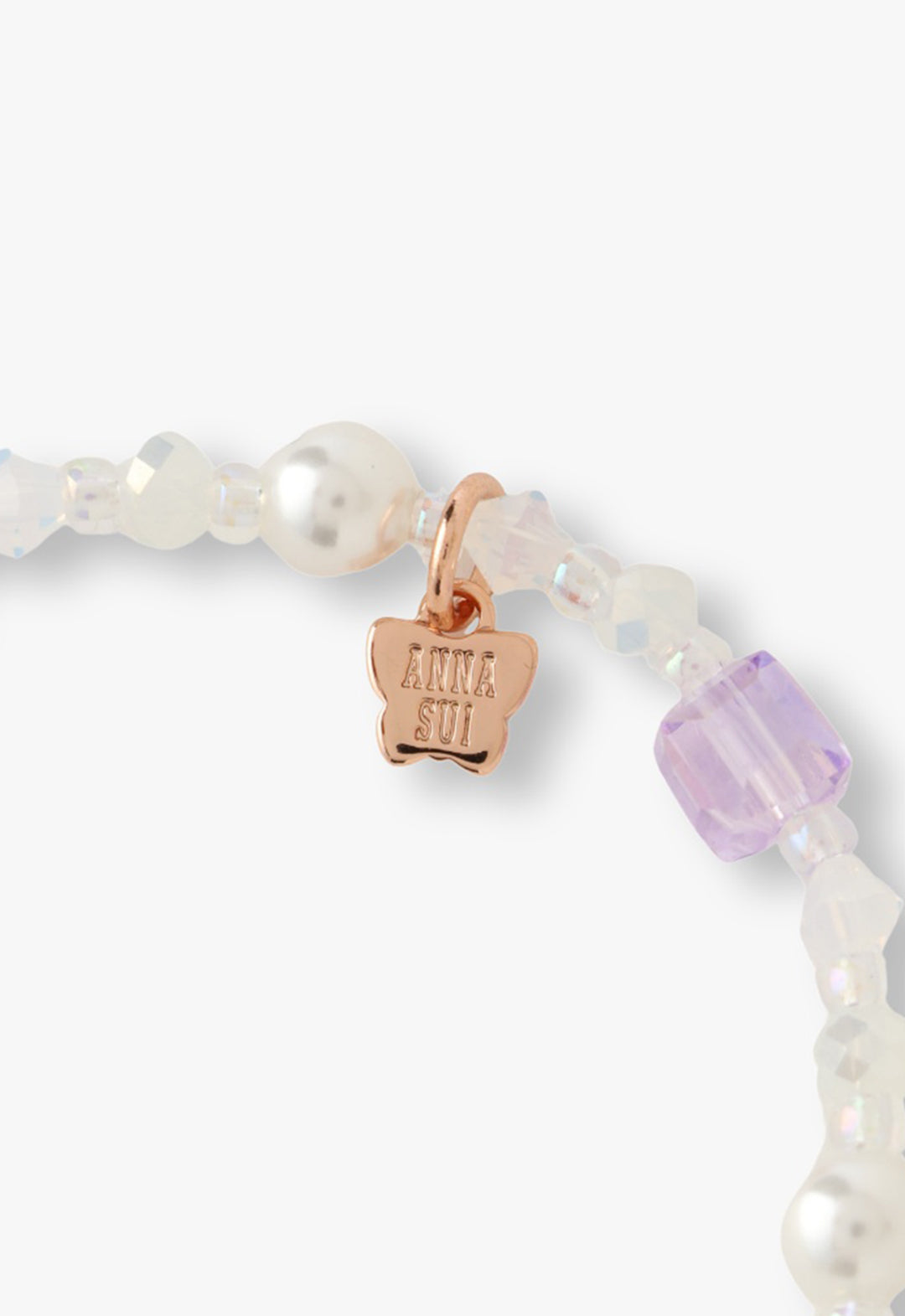 Anna Sui Butterfly Charm Bracelet - Gold
