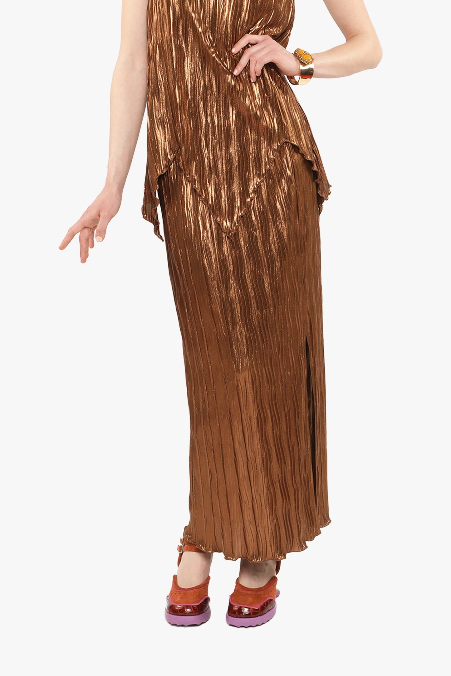 Anna Sui Pleats Skirt