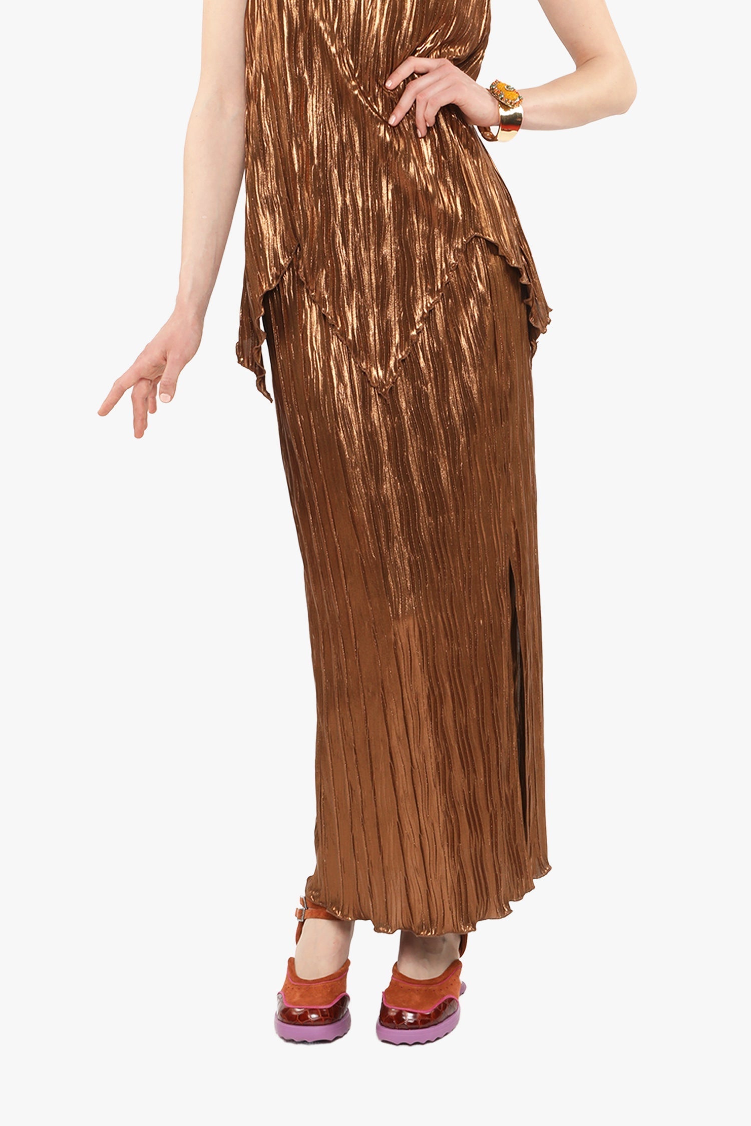 Anna Sui Pleats Skirt