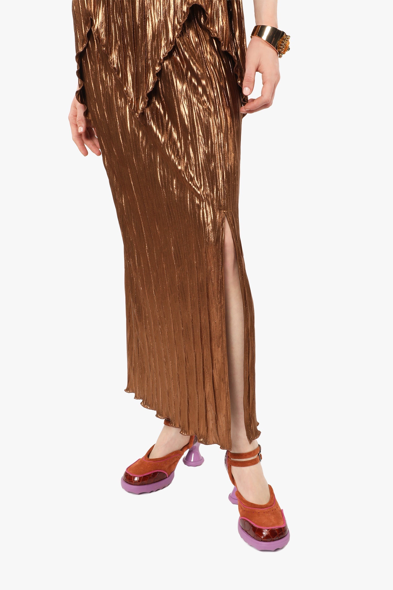 Anna Sui Pleats Skirt