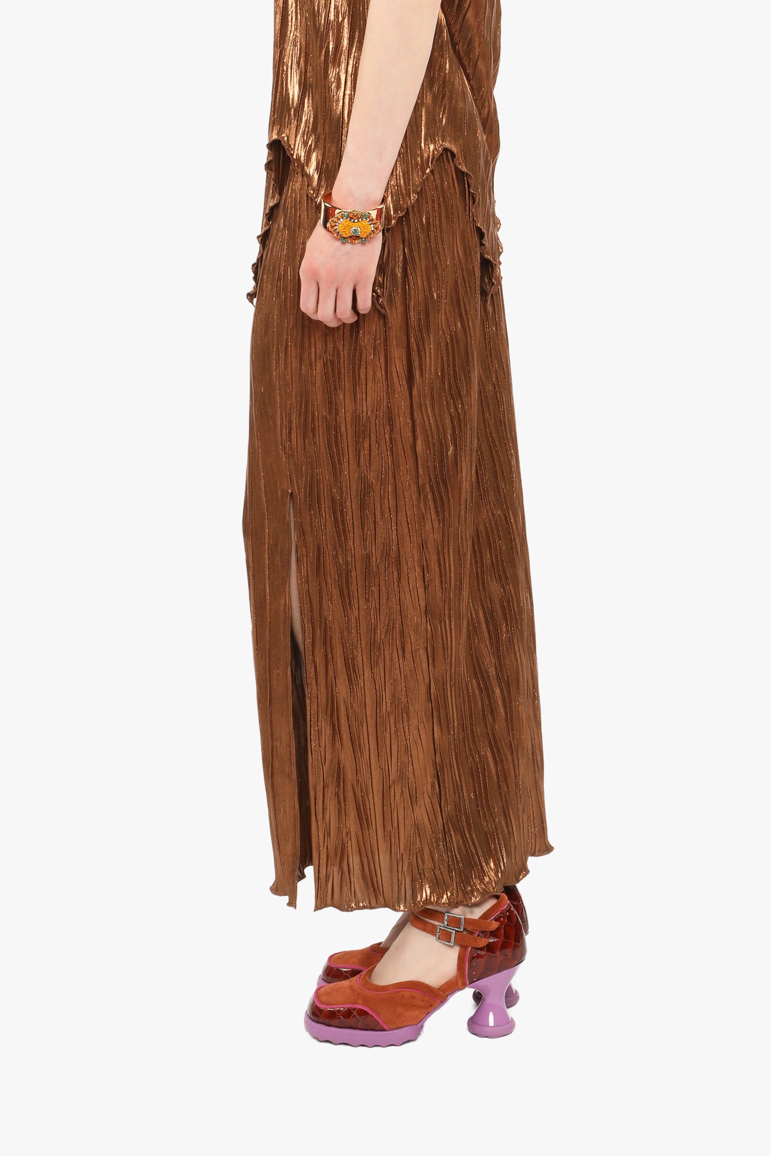 Anna Sui Pleats Skirt