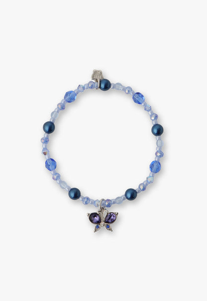 Anna Sui Butterfly Charm Bracelet - Silver