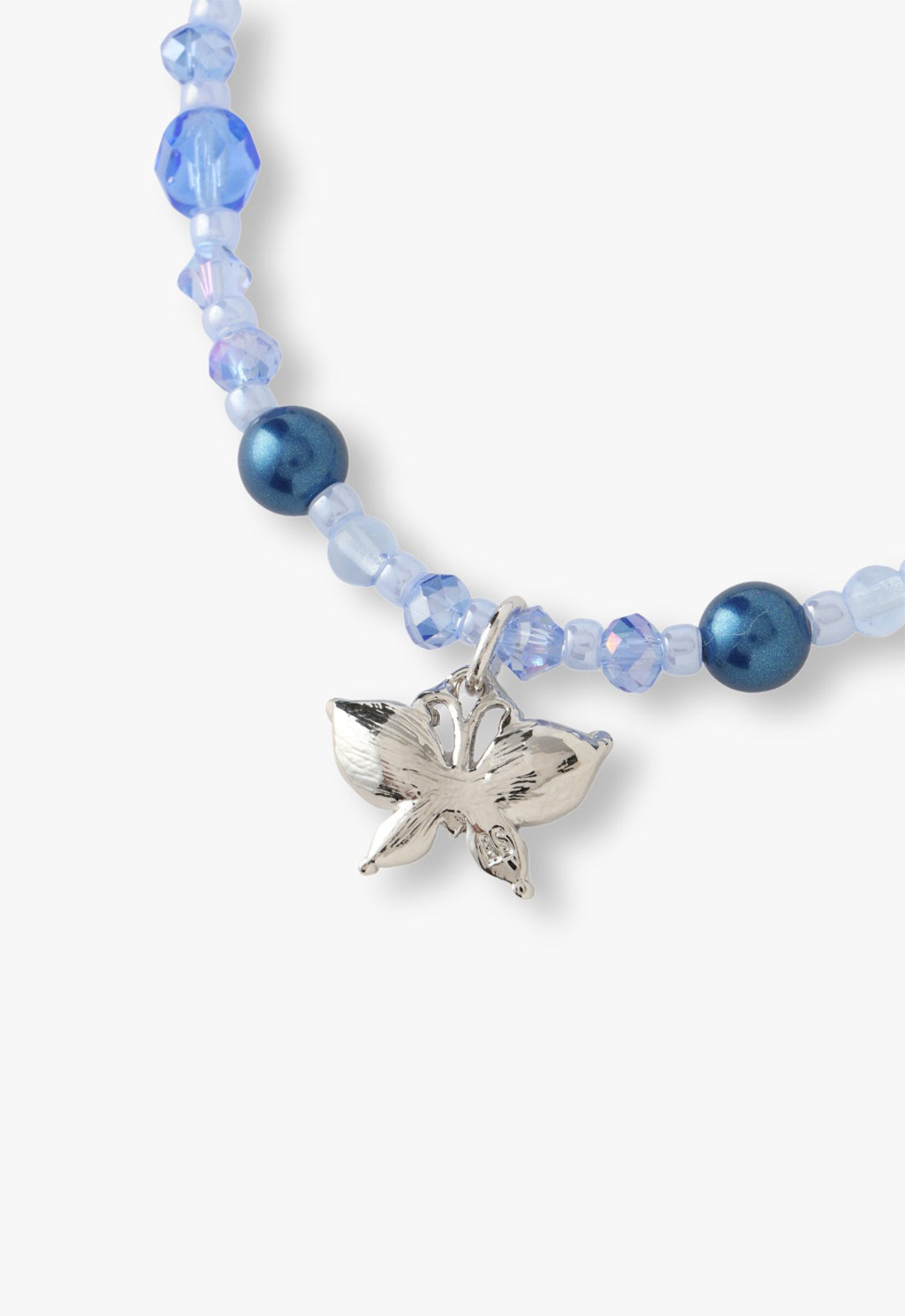 Anna Sui Butterfly Charm Bracelet - Silver