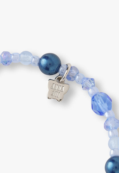 Anna Sui Butterfly Charm Bracelet - Silver