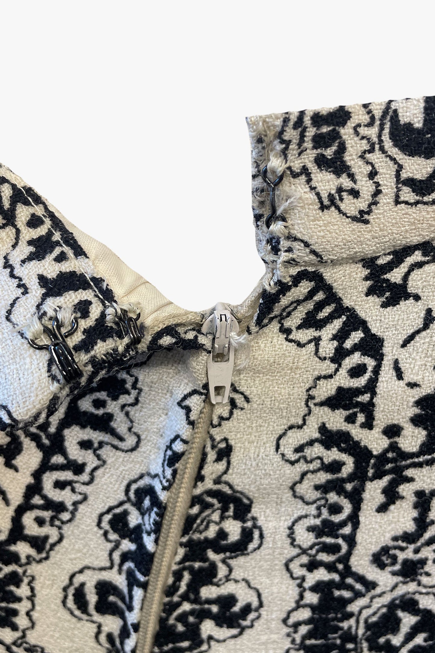 Anna Sui Vintage Wallpaper Print Skirt