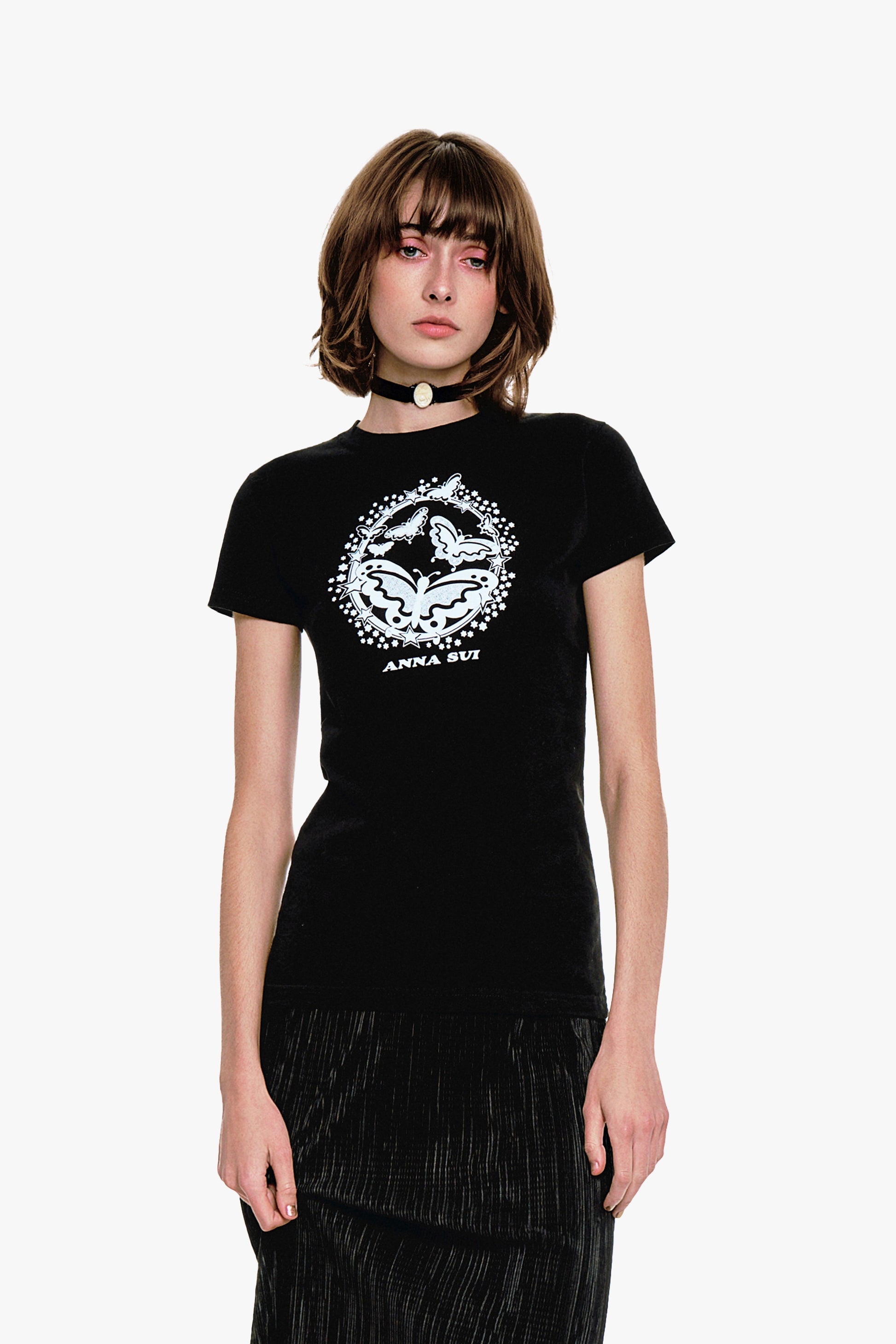 Anna Sui Butterflies T-Shirt