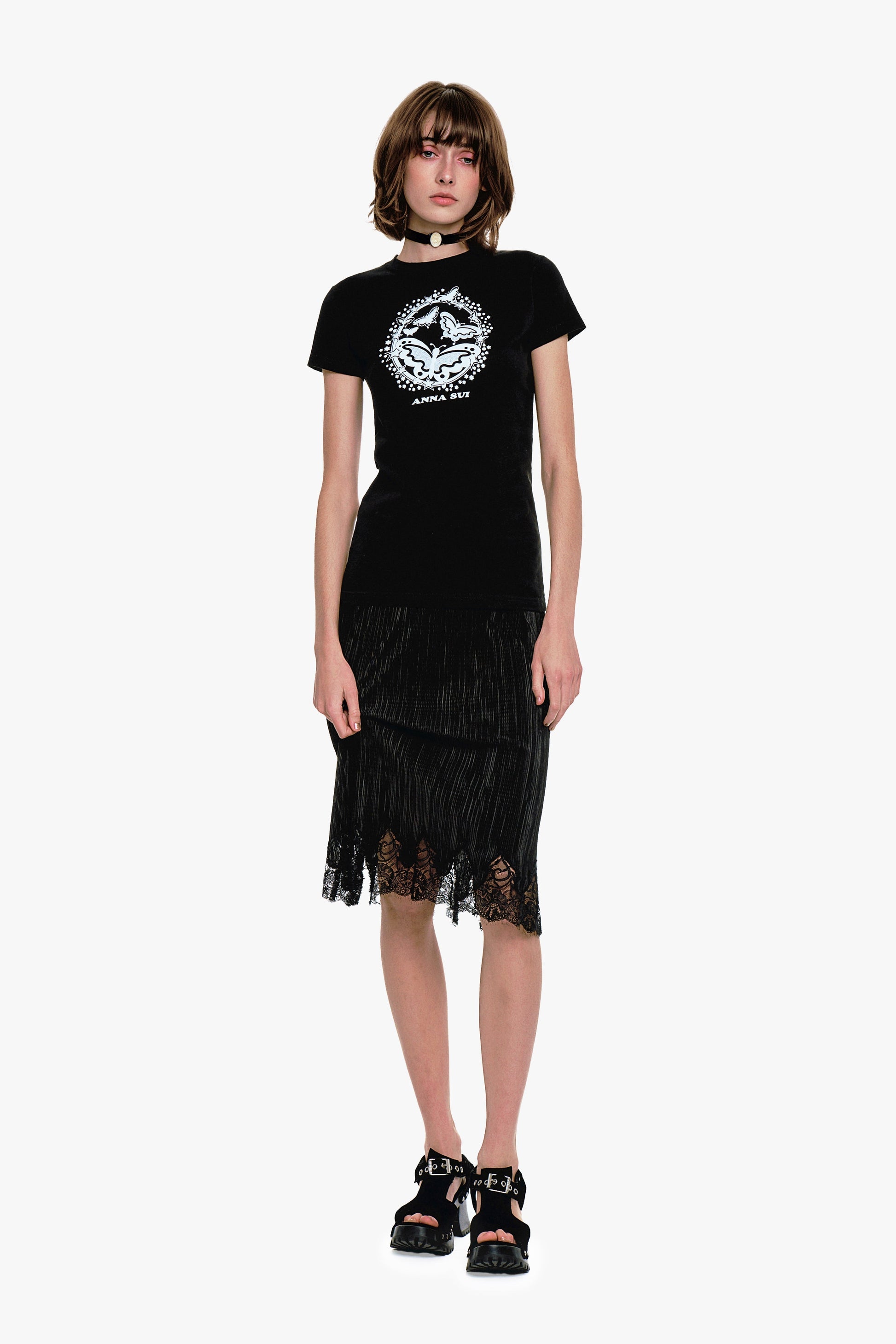 Anna Sui Butterflies T-Shirt