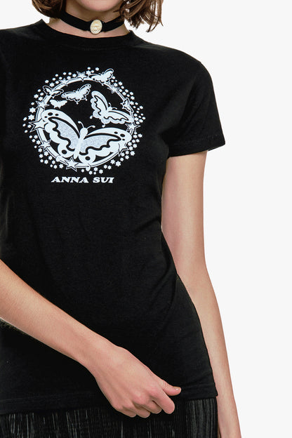 Anna Sui Butterflies T-Shirt